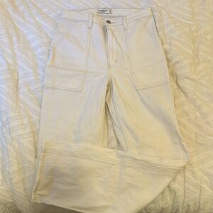 Abercrombie Ultra High Rise 90s Straight Carpenter Jeans